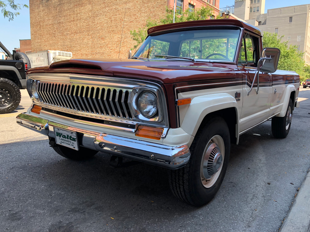 J-20 pickup with a razor grille. This one, as of the 2018 Toledo Jeep Fest, had fewer than 5000 original miles.